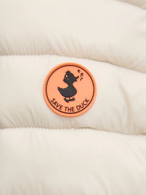 Save The Duck kurtka DAISY kolor beżowy przejściowa D33620W.GIGA01