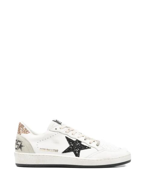 Golden Goose star detail leather sneakers - White - zdjęcie produktu nr 1