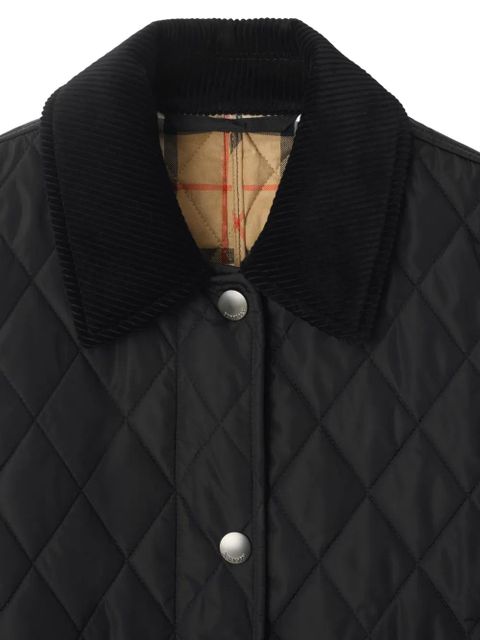 Burberry quilted jacket - Black