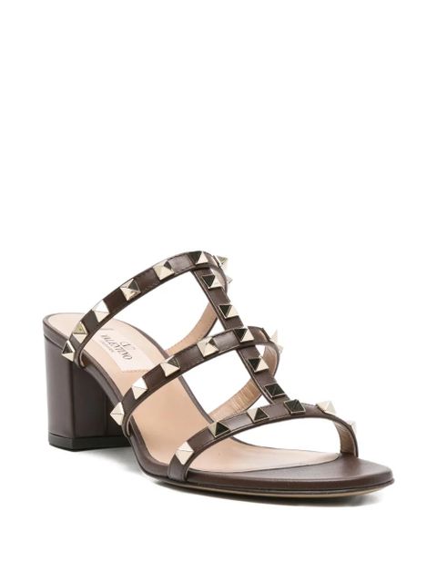 Valentino Garavani 60mm Rockstud-embellished sandals - Brown - zdjęcie produktu nr 2