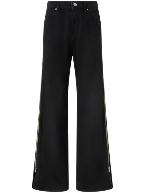 PINKO side-zipped jeans - Black - zdjęcie produktu nr 1
