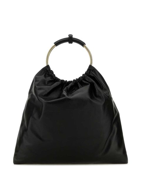 Prada triangle-logo bucket bag - Black - zdjęcie produktu nr 2