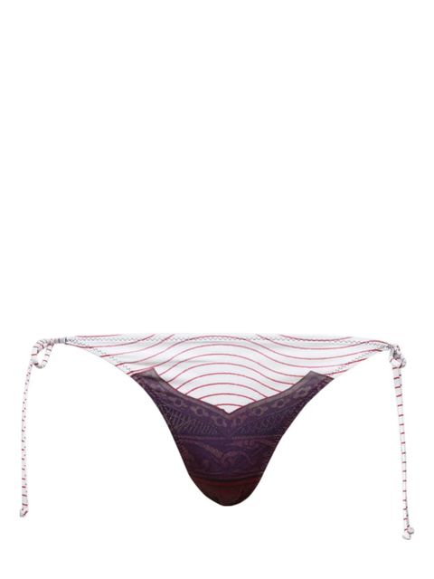 Jean Paul Gaultier Cartouche bikini bottoms - Purple - zdjęcie produktu nr 1