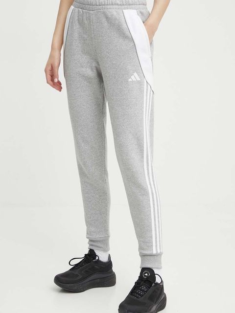 adidas Performance spodnie dresowe TIRO kolor szary wzorzyste IS1011 - zdjęcie produktu nr 2