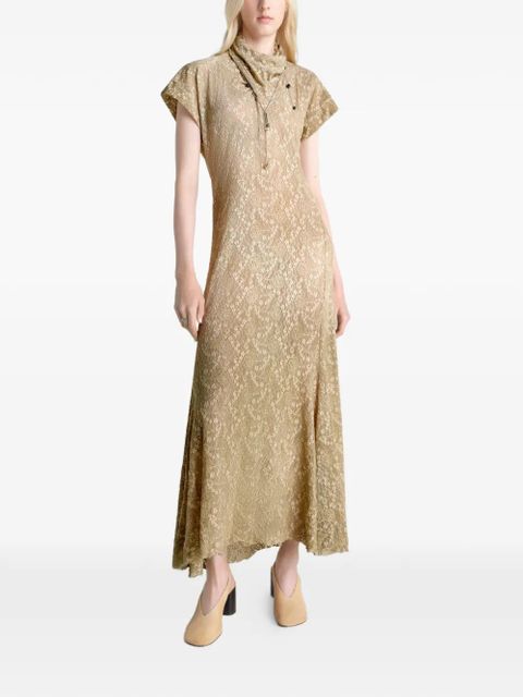 LEMAIRE lace foulard dress - Neutrals - zdjęcie produktu nr 2