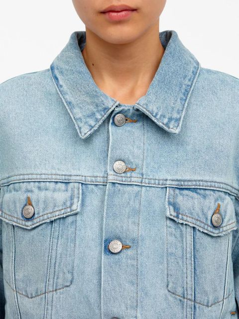 MM6 Maison Margiela button-up denim jacket - Blue