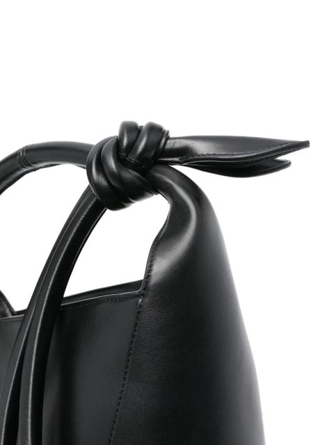 Jacquemus Le Petit Tourni leather bag - Black