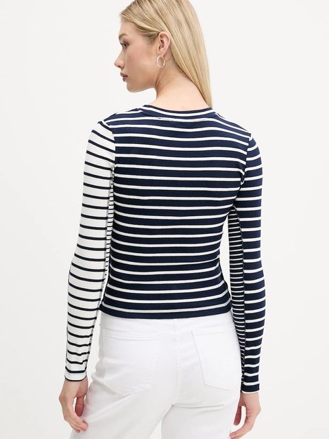 Desigual longsleeve PARIS kolor granatowy 25WWTK48