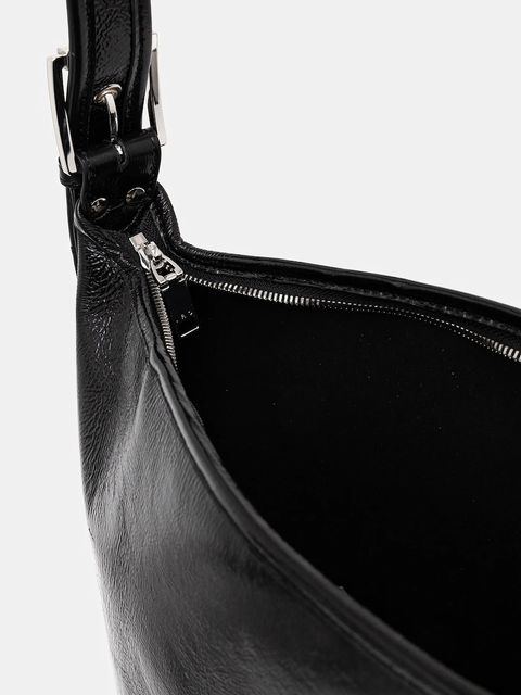 IRO torebka skórzana WM44ZYKECR kolor czarny ZYKECR