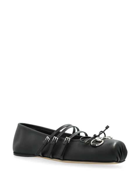 Gucci Horsebit ballerina shoes - Black - zdjęcie produktu nr 2