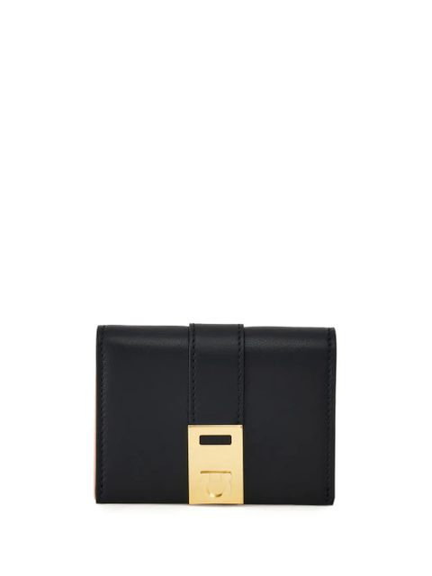 Ferragamo Hug two-tone leather wallet - Black - zdjęcie produktu nr 1