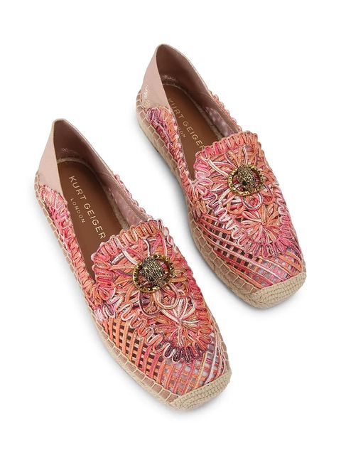 Kurt Geiger London espadryle espadrylowe damskie Chelsea Woven Espadrille - zdjęcie produktu nr 1