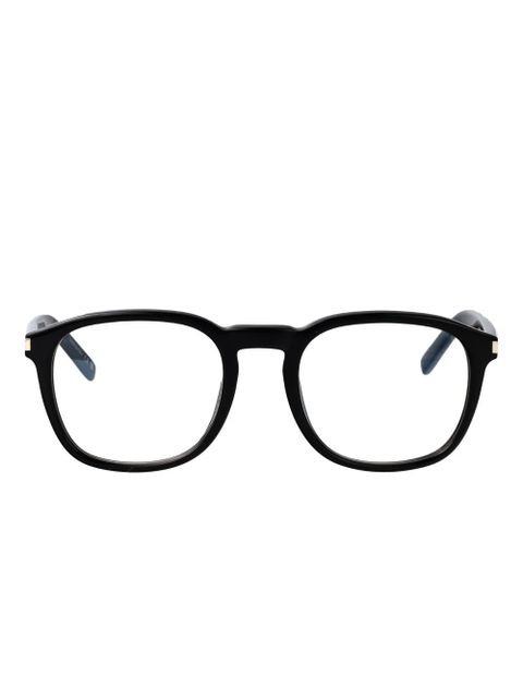 Saint Laurent Eyewear round-frame glasses - Black