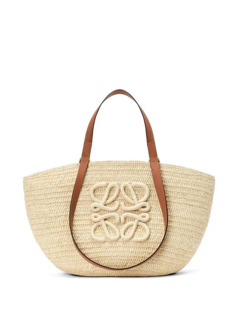 LOEWE medium Eclipse basket shoulder bag - Neutrals - zdjęcie produktu nr 1
