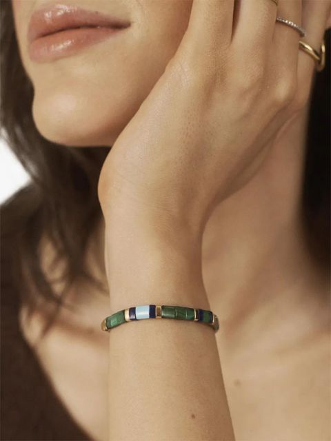Monica Vinader Delphi malachite friendship bracelet - Green - zdjęcie produktu nr 2