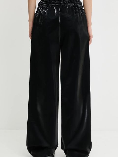 adidas Originals spodnie dresowe Holiday Tp damskie kolor czarny gładkie JV7503 - zdjęcie produktu nr 2