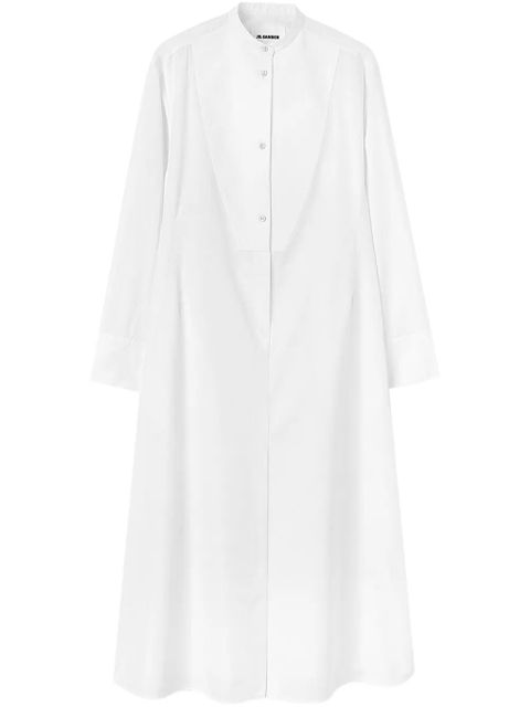 Jil Sander cotton shirtdress - White - zdjęcie produktu nr 1