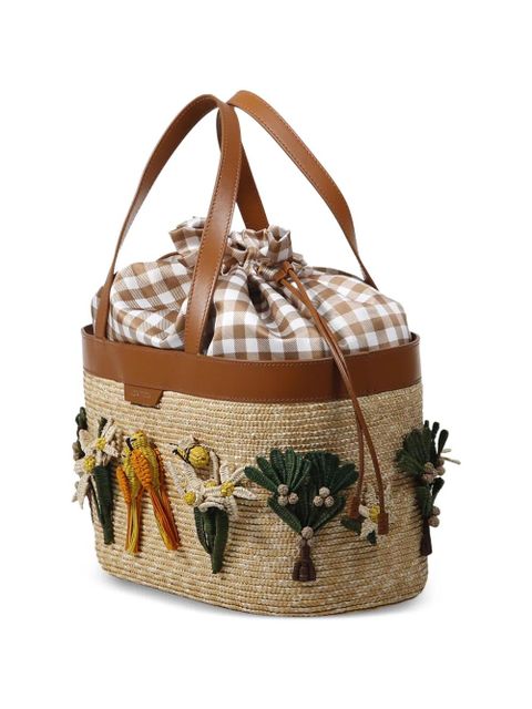 Aquazzura Birdsong tote bag - Neutrals