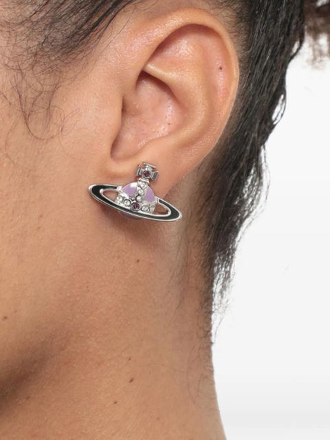 Vivienne Westwood orb stud earrings - Silver