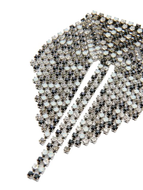 ISABEL MARANT Faye crystal-embellished brooch - Silver