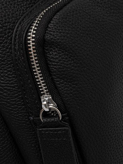 Answear.LAB plecak skórzany damski kolor czarny mały gładki