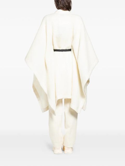 Moncler Grenoble pocket belted cape - Neutrals