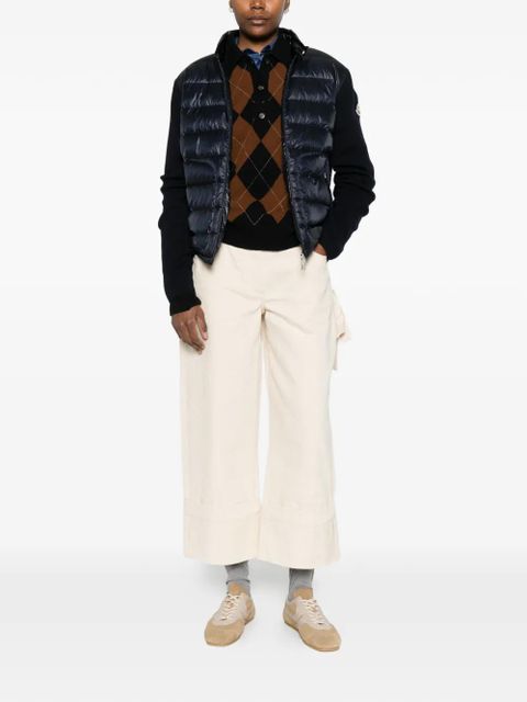 Moncler zip cardigan - Blue - zdjęcie produktu nr 2