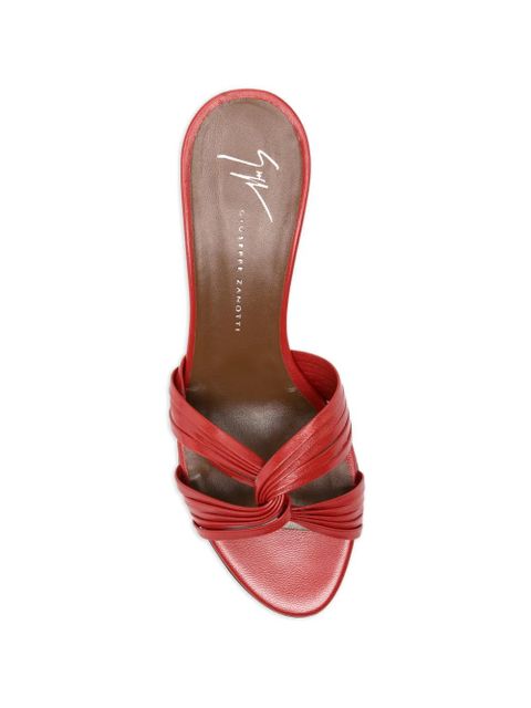 Giuseppe Zanotti knotted sandals - Red