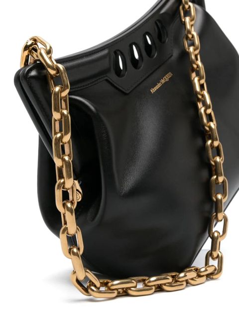 Alexander McQueen small The Peak shoulder bag - Black