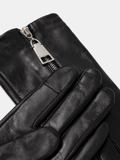 Karl Lagerfeld rękawiczki K/ESSENTIAL damskie kolor czarny A3W33033