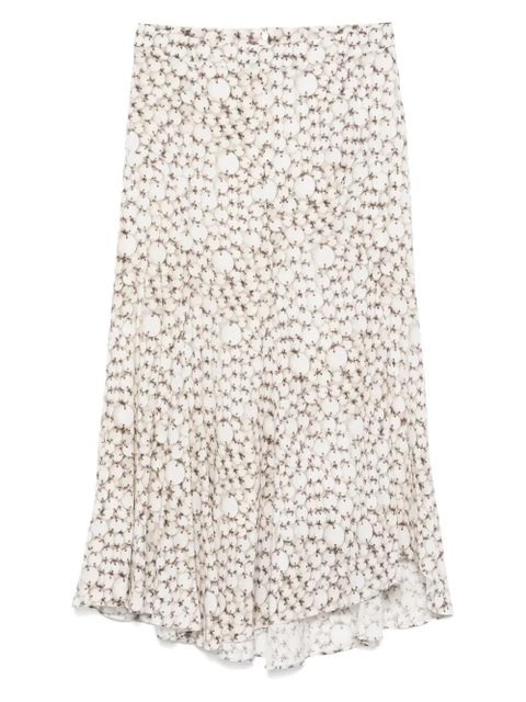 ISABEL MARANT Hortensia midi skirt - White - zdjęcie produktu nr 1