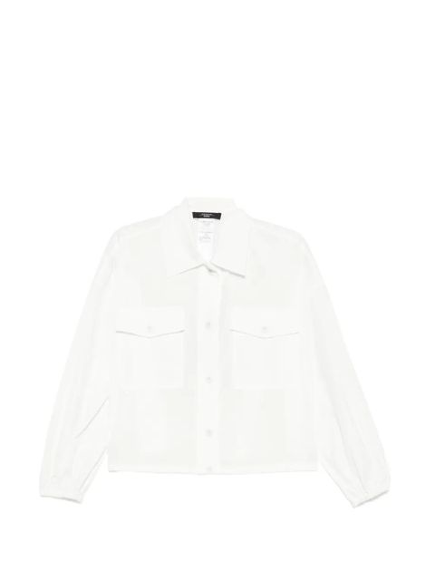 Weekend Max Mara flap-pocket button-up jacket - White - zdjęcie produktu nr 1