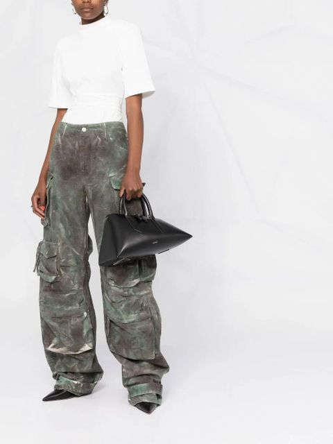 The Attico Sunday triangle tote bag - Black - zdjęcie produktu nr 2