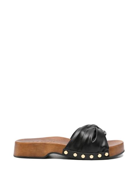 GANNI studded knotted sandals - Black - zdjęcie produktu nr 1