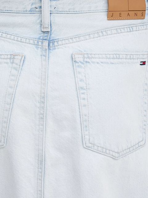 Tommy Jeans spódnica jeansowa kolor niebieski maxi prosta DW0DW21069 - zdjęcie produktu nr 2
