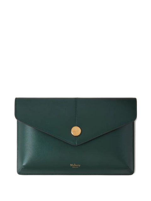 Mulberry envelope press-stud clutch bag - Green - zdjęcie produktu nr 1
