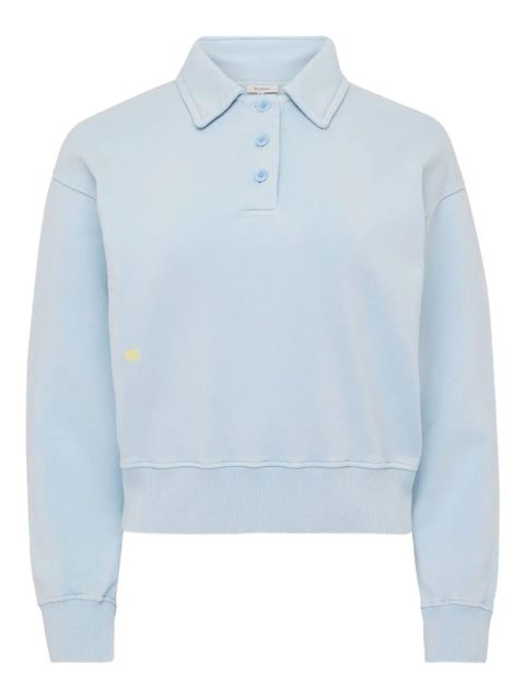 JW Anderson three-button polo sweatshirt - Blue - zdjęcie produktu nr 1