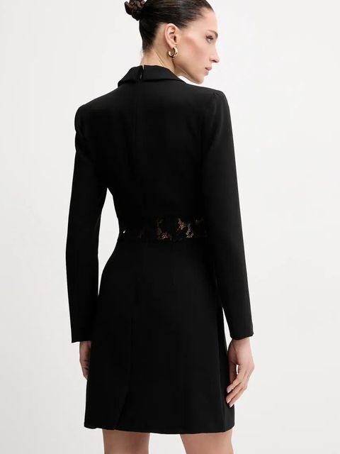 Morgan sukienka RCORSE kolor czarny mini prosta RCORSE