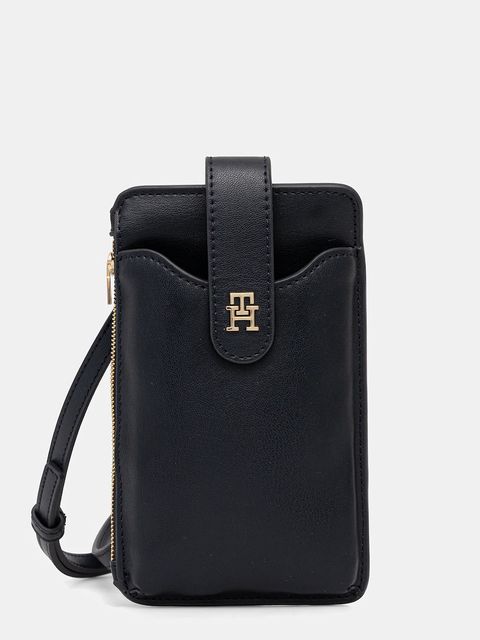 Tommy Hilfiger portfel damski kolor granatowy AW0AW17751 - zdjęcie produktu nr 1