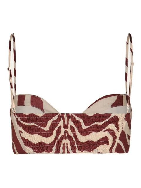 Johanna Ortiz Nudos Del Mar knot top - Neutrals - zdjęcie produktu nr 2