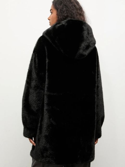 Answear.LAB płaszcz kolor czarny