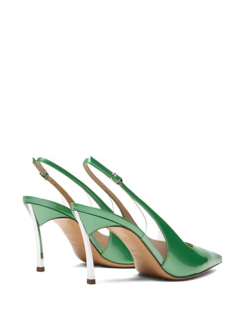 Casadei Superblade slingback heeled pumps - White