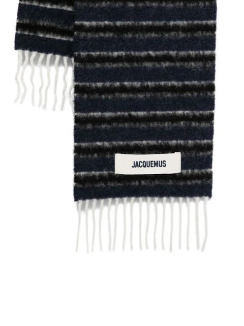 Jacquemus striped scarf - Blue - zdjęcie produktu nr 2