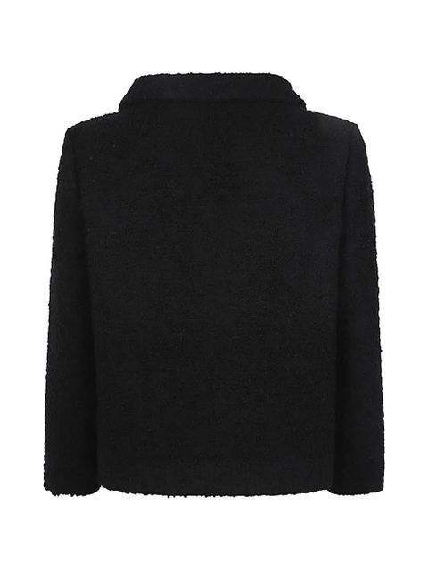 Valentino Garavani button Vlogo jacket - Black - zdjęcie produktu nr 2