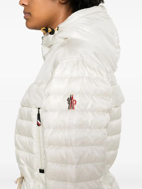 Moncler Grenoble Eibing hooded down jacket - White