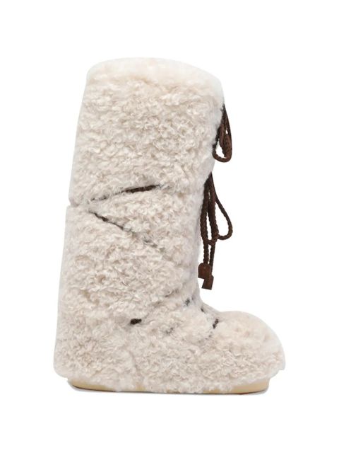 Moon Boot Icon round-toe boots - Neutrals
