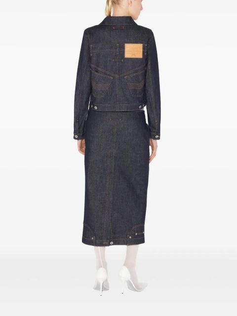 Jean Paul Gaultier Inverted denim jacket - Blue - zdjęcie produktu nr 2