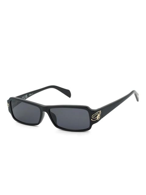 Blumarine rectangular-frame sunglasses - Black - zdjęcie produktu nr 2