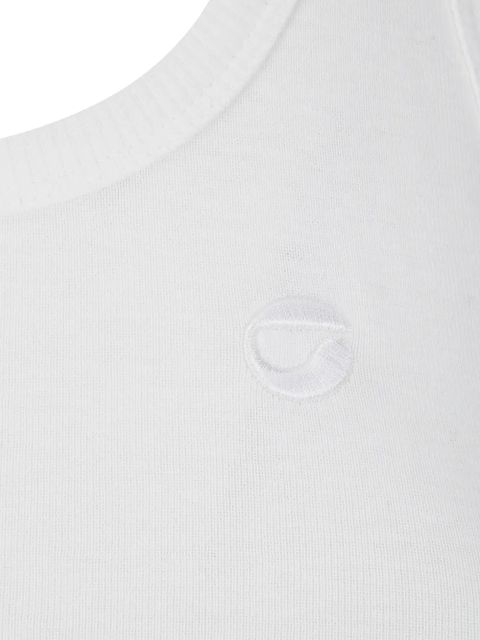 Coperni cut-out spiral top - White