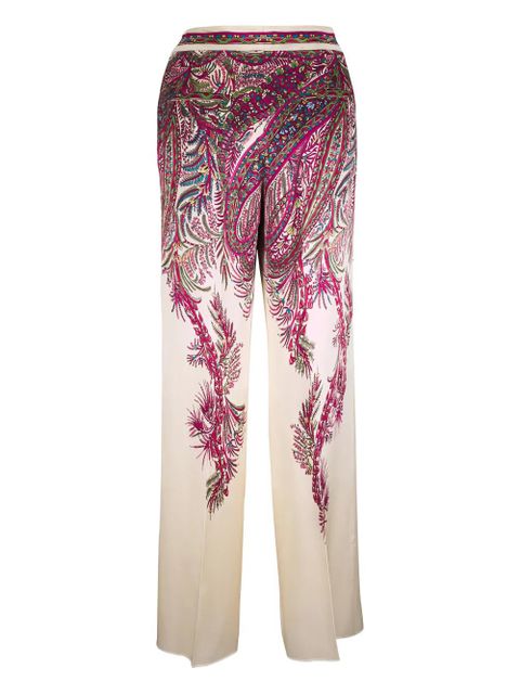 ETRO paisley-print trousers - Neutrals
